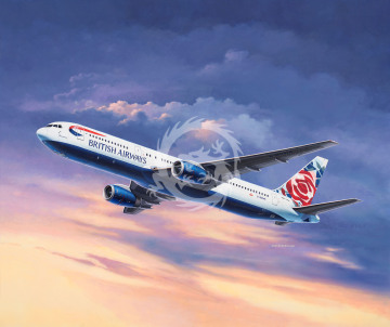 Boeing 767-300ER British Airways Chelsea Rose Revell 03862 skala 1/144