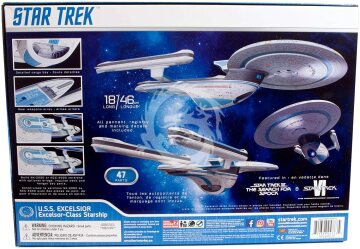 U.S.S. Excelsior NX-2000 Star Trek VI AMT AMT-1257 skala 1/1000