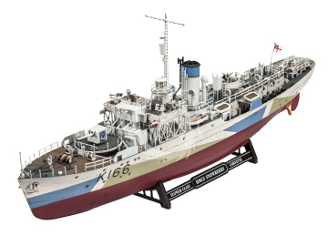 Model plastikowy Flower Class Corvette HMCS Snowberry Revell 05132 skala 1/144