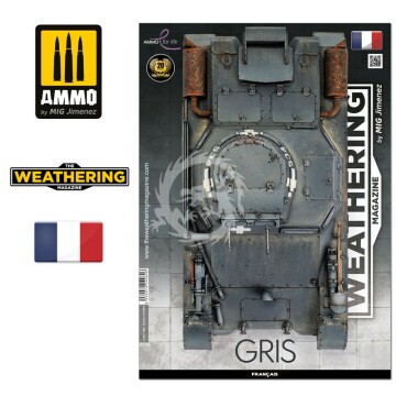 Magazyn The Weathering Magazine Numéro 35. GRIS (Français) Ammo by Mig Jimenez A.MIG-4284