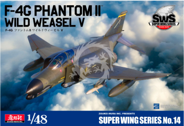 PREORDER - F-4G Phantom II Wild Weasel V - Zoukei-Mura SWS48-14 330 skala 1/48