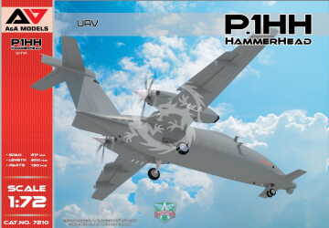 P.1HH HammerHead UAV A&A Models 7210 1/72