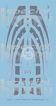 Casa C-212 France Azur FR0040 skala  1/72