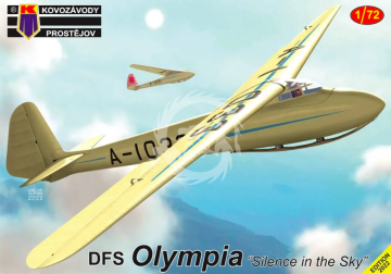 DFS Olympia 'Silence in the sky' Kovozávody Prostějov KPM0355 skala 1/72