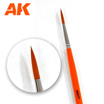 Pędzel - FINE LONG WEATHERING BRUSH AK Interactive AK577