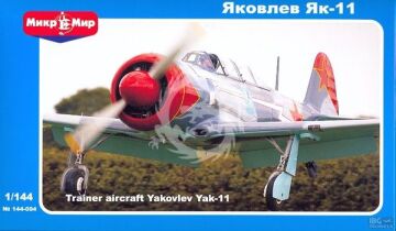 Yakovlev Yak-11 - Mikromir 144-004 skala 1/144 