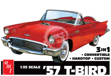 Ford Thunderbird 1957 ( 3in1) AMT - AMT1397 skala 1/25