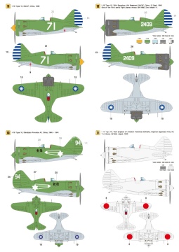 Polikarpov I-16 Part 1 Type 10 Academy, ARK Model, Eduard - Wolfpack WD48006 skala 1/48