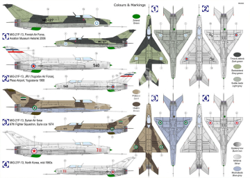  Mikoyan MiG-21 F-13 - Export Version - Kovozavody Prostejov 72504 skala 1/72