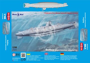 PRZEDSPREDAZ - Delfino submarine - MikroMir 144-037 skala 1/144