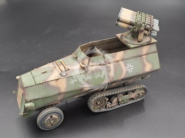 Somua Nebelwefer 42 - KM Model KM-35007 Wydruk 3D skala 1/35 