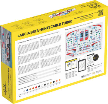  Lancia Beta Montecarlo Turbo - Heller 80741 skala 1/24