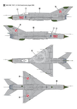 MiG-21MF Polish Air Force - Hobby 2000 H2K32019 skala 1/32