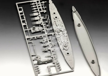 Starter Kit Battleship Gneisenau - Revell 75181 skala 1/1200