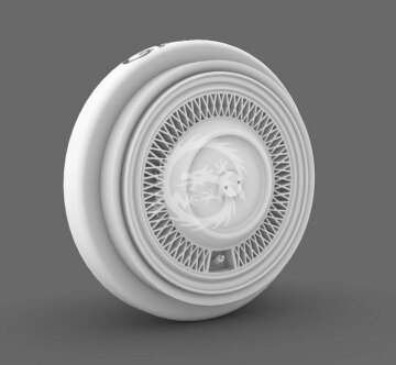 Gaz 24/31 volga wheels (type 3) + covers spiderweb - Start43 St130 skala 1/24