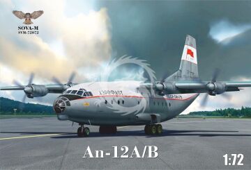 NA ZAMÓWIENIE - An-12A/B Soviet transporter - Sova-M SVM - 72072 skala 1:72