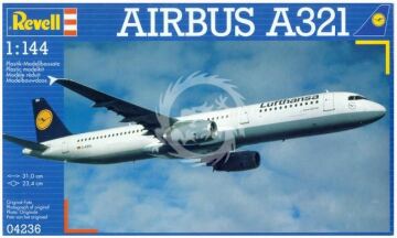 Airbus A321 Lufthansa Revell 04236 skala 1/144