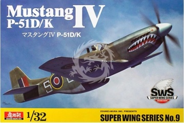 PROMOCJA - NA ZAMÓWIENIE -  P-51D/K Mustang IV P-51D/K Zoukei-Mura SWS09 430 skala 1/32