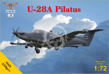 Model plastikowy U-28A Pilatus SOVA-M SVM-72016 skala 1/72