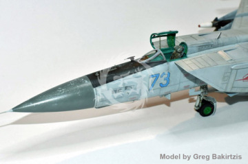 Zestaw MiG-25PD/PDF Foxbat Nose correction BarracudaCast BR48292 skala 1/48