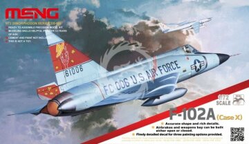 F-102A (Case X) - Meng Model DS-003 skala 1/72