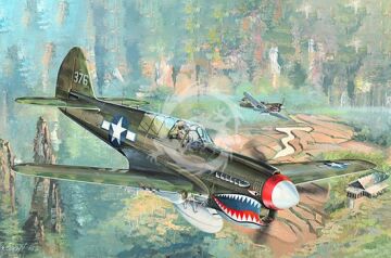 P-40N Kittyhawk Trumpeter 02212 skala 1/32