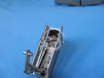 Mikoyan MiG-27 wheel bays (designed to be used with Trumpeter kits) Metallic Details MDR48101 skala 1/48