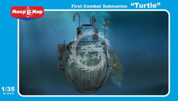 First Combat Submarine Turtle MikroMir 35-015 skala 1/35