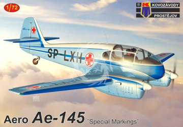 Aero Ae-145 “Special Markings” Kovozávody Prostějov KPM0434 skala 1/72