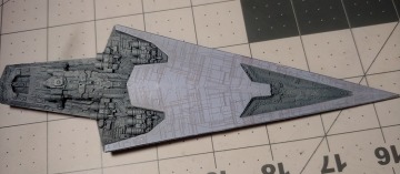 Kalkomania do Super Star Destroyer w skali 1/100 000 dla Bandai - Danamagic