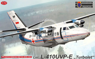 Let L-410UVP-E “Turbolet” Kovozávody Prostějov KPM0435 skala 1/72