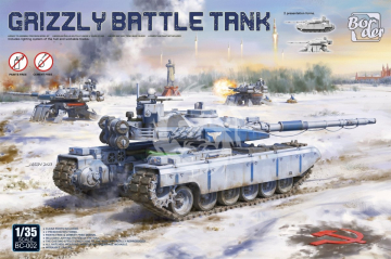 Grizzly Battle Tank Border Model BC-002 skala 1/35