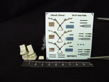 Mi-24. Seats - Metallic Details MDR48260 skala 1/48