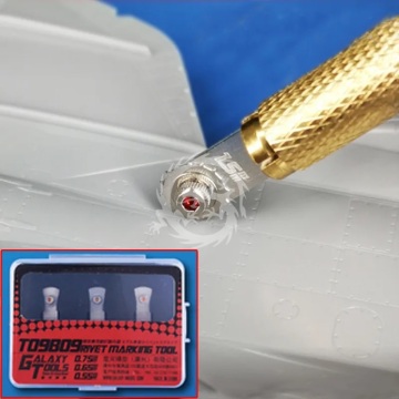 Corner Rivet Tool - 0.75mm,0.65mm,0.55mm - Galaxy Model T09B09