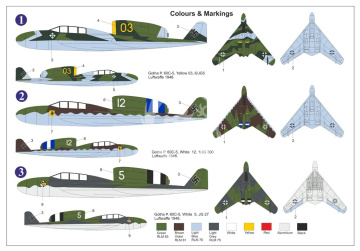 Gotha P.60C-5 Luftwaffe 46 - AZmodel  AZ7893 skala 1/72