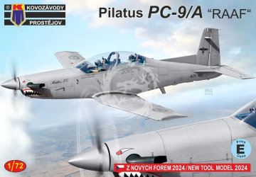 Pilatus PC-9/A 'RAAF' - Kovozavody Prostejov 72508 skala 1/72