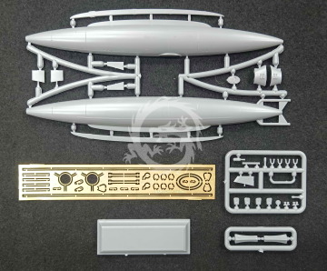  Delfino submarine - MikroMir 144-037 skala 1/144