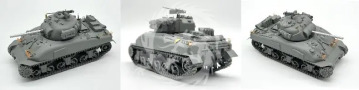Sherman M4A1 Late - Border Model  BT-056 skala 1/35