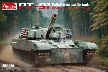 PRZEDSPRZEDAZ - PT-91 Polish Main Battle Tank - Amusing Hobby 35A069 skala 1/35