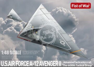 NA ZAMÓWIENIE - U.S. Air Force A-12 Avenger II - Modelcollect UA48005 skala 1/48
