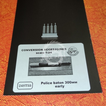 Police baton  300мм  early   4pcs - Start 43 ST55 skala 1/24