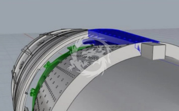 P&W TF30-P-3 nozzle, short (for F-111B 151971/72)  2pcs - Cat4 R72022 skala 1/72