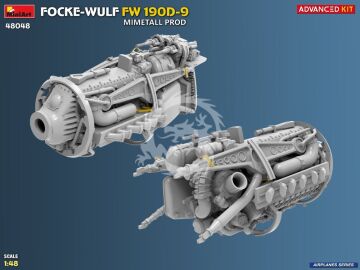  Focke-Wulf Fw 190D-9. Mimetall Prod. Advanced Kit - MiniArt 48048 skala 1/48