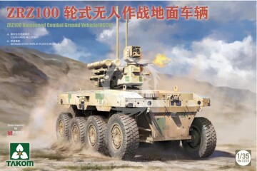 PRZEDSPRZEDAZ - ZRZ-100 Unmanned Combat Ground Vehicle (UCGV) - Takom 2225 skala 1/35
