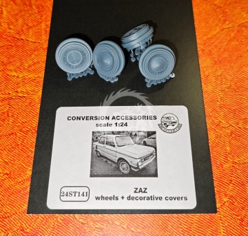 Zaz wheels + decorative covers - Start43 St141 skala 1/24