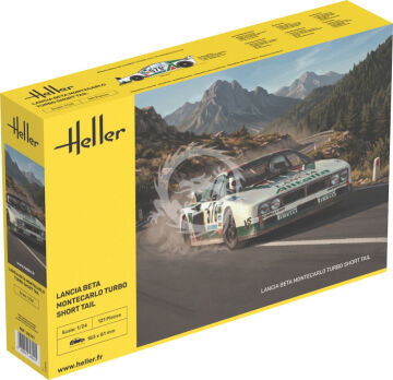 Lancia Beta Montecarlo Turbo Short Tail - Heller 82741 skala 1:24