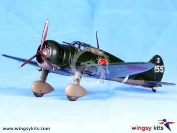 Model plastikowy IJN Type 96 carrier-based fighter II A5M2b “Claude”, WINGSY KITS D5-03, skala 1/48