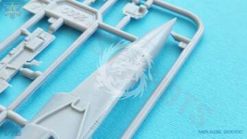 Model plastikowy Mirage 2000C multirole jet fighter, ModelSvit, MSVIT 72063, skala 1/72