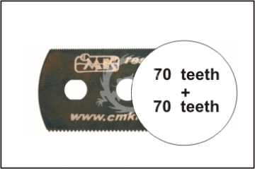 Ultra Smooth Saw (both sides) 1 pcs. CMK H1001