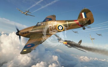 Model plastikowy Hawker Hurricane Mk.I Airfix A05127A 1/48